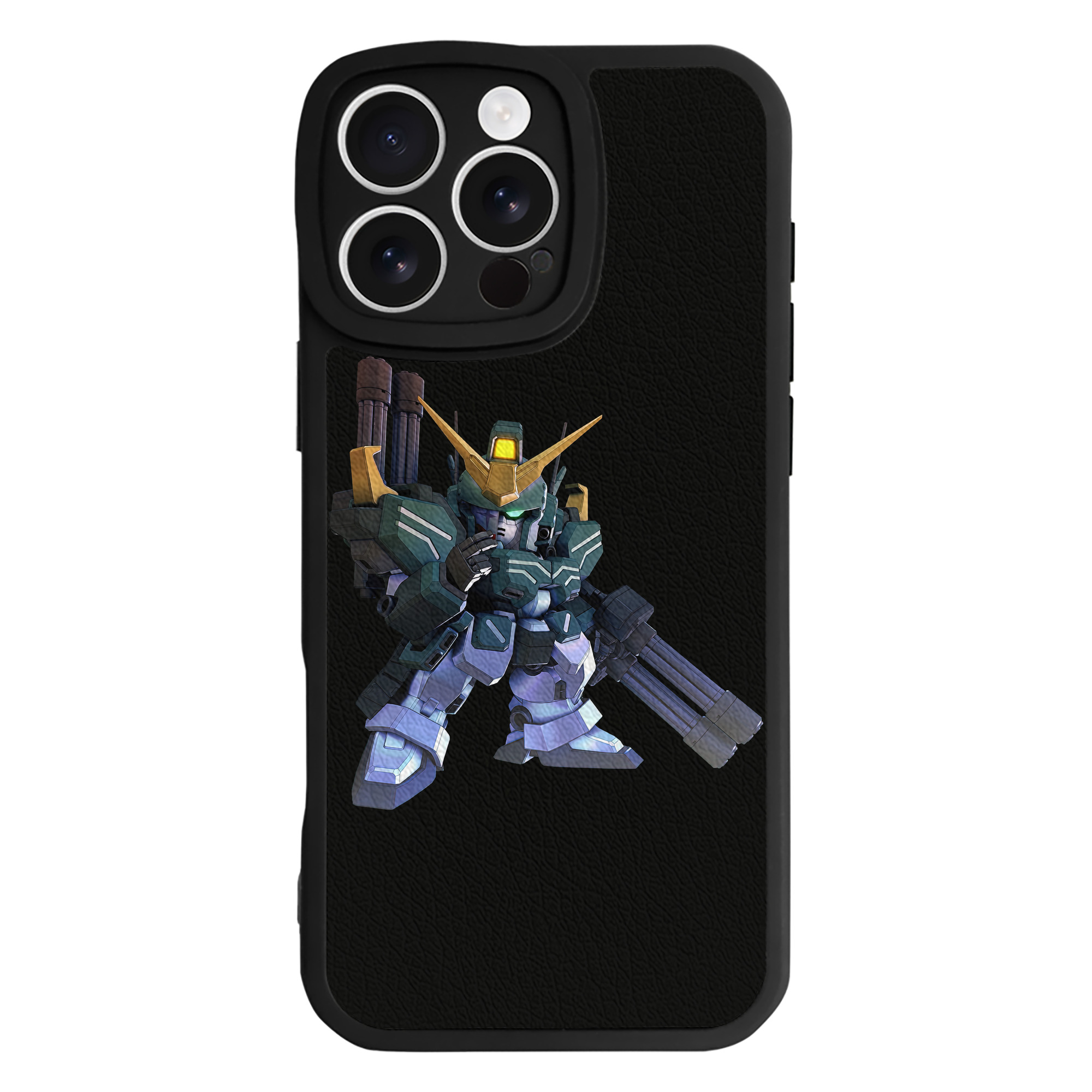 （画像用） 機動戦士ガンダム Mobile Suit Gundam 【iPhone 16シリーズ対応】シリコンスマホケース（レザー調） 材質：シリコン